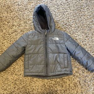 The North Face Gray Hooded Jacket